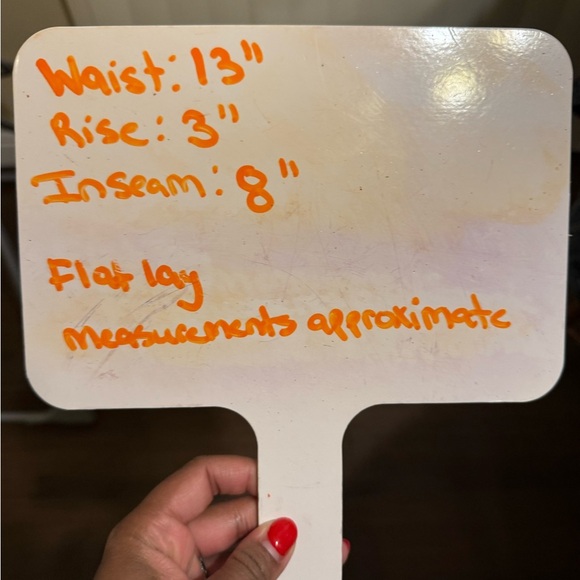 American Eagle Midi Denim Shorts Blue Distressed Size 0 - Picture 9 of 9